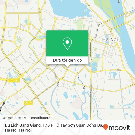 Bản đồ Du Lịch Bằng Giang, 176 PHỐ Tây Sơn Quận Đống Đa, Hà Nội