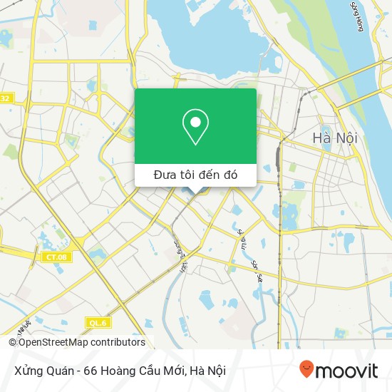 Bản đồ Xửng Quán - 66 Hoàng Cầu Mới, PHỐ Hoàng Cầu Quận Đống Đa, Hà Nội