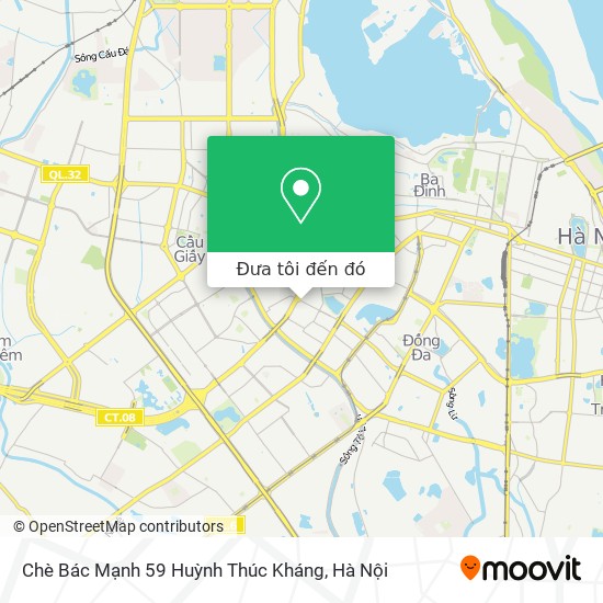 Bản đồ Chè Bác Mạnh 59 Huỳnh Thúc Kháng
