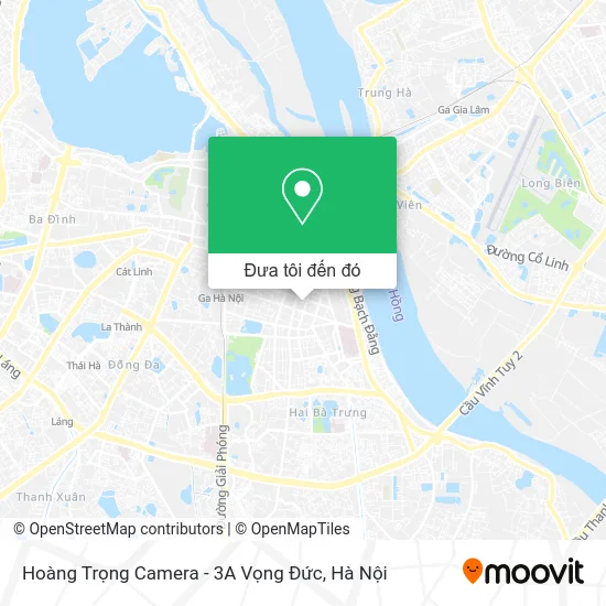 Bản đồ Hoàng Trọng Camera - 3A Vọng Đức
