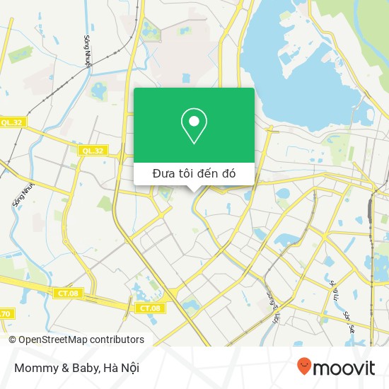 Bản đồ Mommy & Baby, 119 NGÕ 79 Cầu Giấy Quận Cầu Giấy, Hà Nội