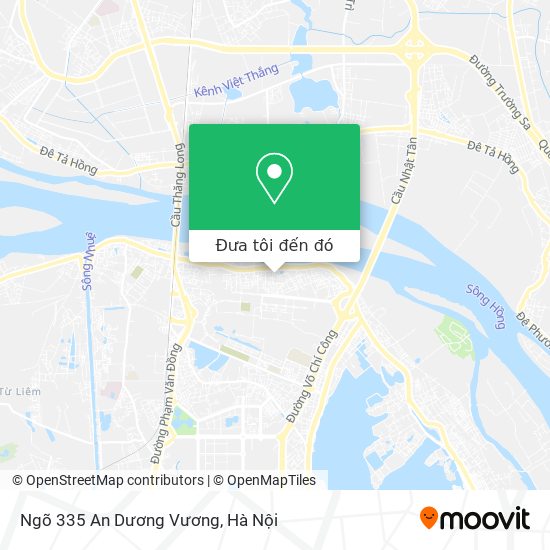 Bản đồ Ngõ 335 An Dương Vương