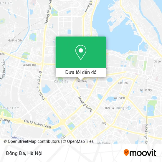 Bản đồ Đống Đa