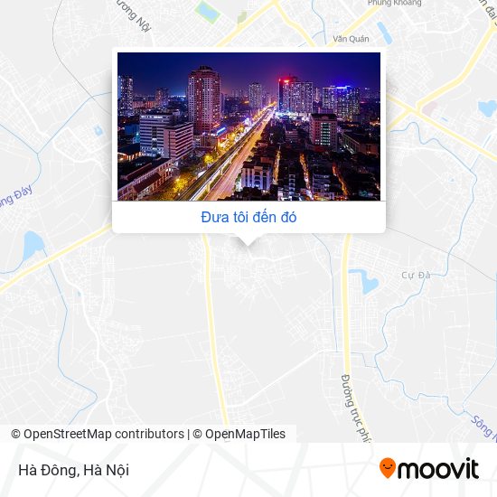 Bản đồ Hà Đông