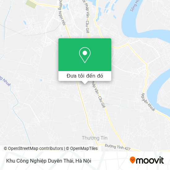 Bản đồ Khu Công Nghiệp Duyên Thái