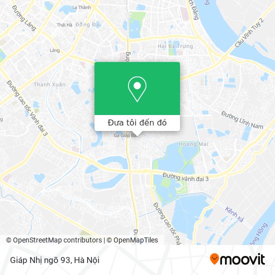 Bản đồ Giáp Nhị ngõ 93