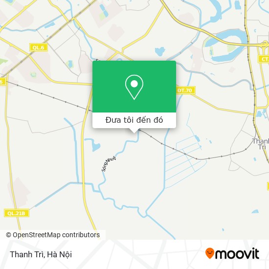 Bản đồ Thanh Trì