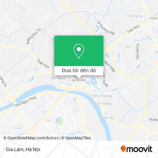 Bản đồ Gia Lâm