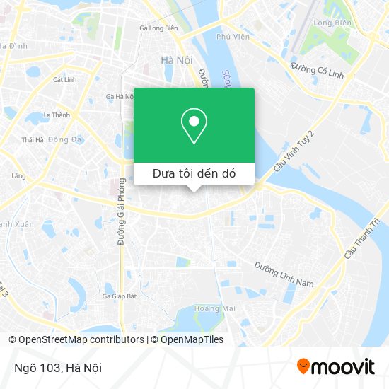 Bản đồ Ngõ 103