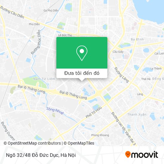 Bản đồ Ngõ 32/48 Đỗ Đức Dục
