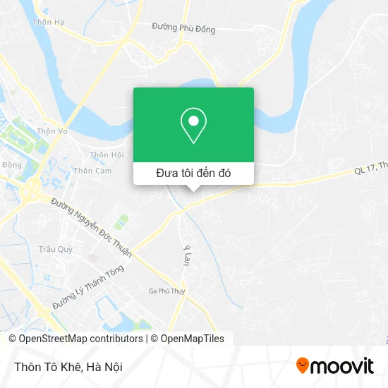 Bản đồ Thôn Tô Khê