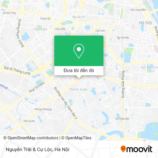 Bản đồ Nguyễn Trãi & Cự Lộc