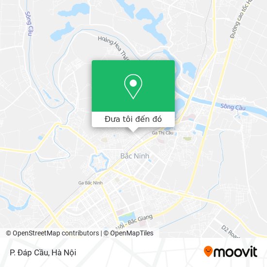 Bản đồ P. Đáp Cầu