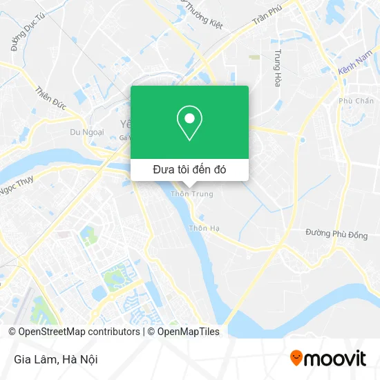 Bản đồ Gia Lâm