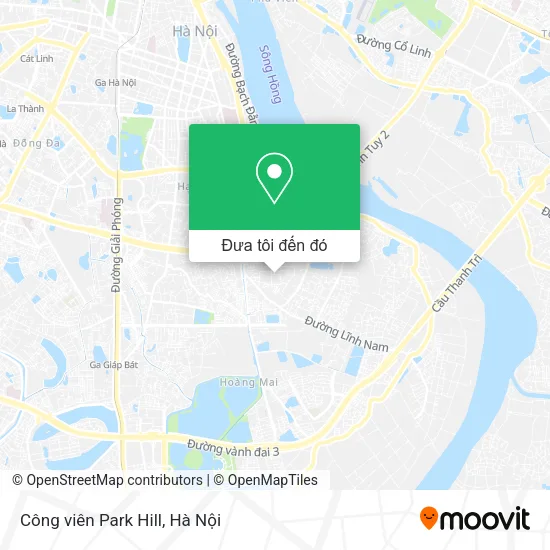 Bản đồ Công viên Park Hill