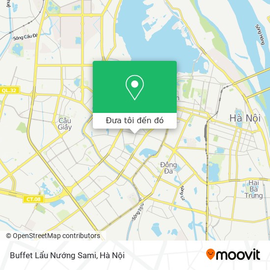 Bản đồ Buffet Lẩu Nướng Sami