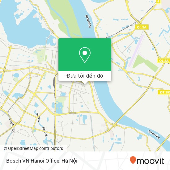 Bản đồ Bosch VN Hanoi Office