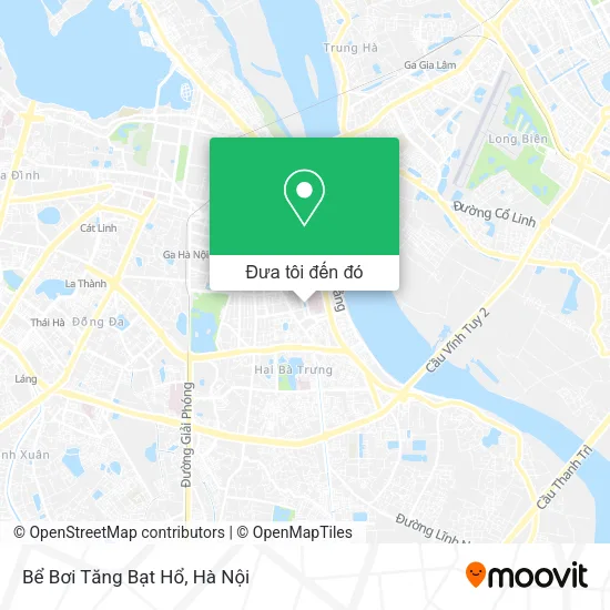 Bản đồ Bể Bơi Tăng Bạt Hổ