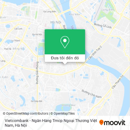 Bản đồ Vietcombank - Ngân Hàng Tmcp Ngoại Thương Việt Nam