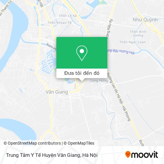 Bản đồ Trung Tâm Y Tế Huyện Văn Giang