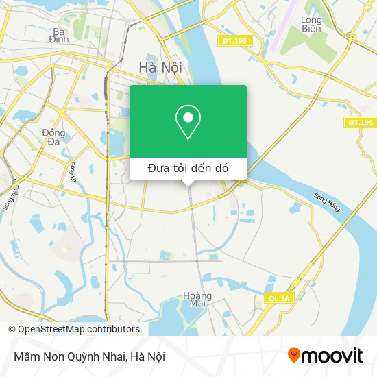 Bản đồ Mầm Non Quỳnh Nhai