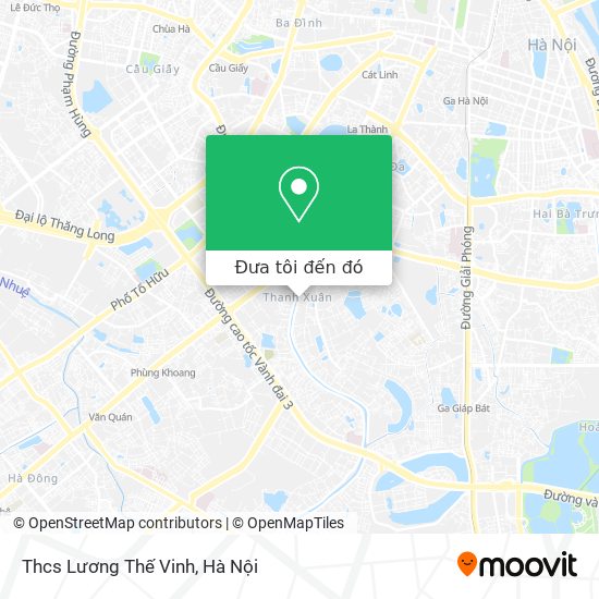 Bản đồ Thcs Lương Thế Vinh