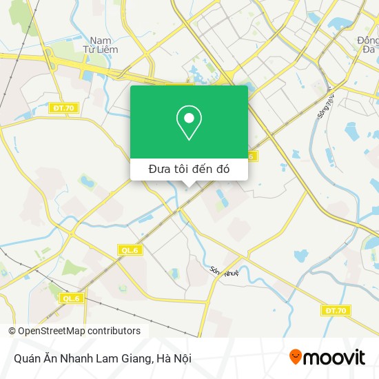 Bản đồ Quán Ăn Nhanh Lam Giang