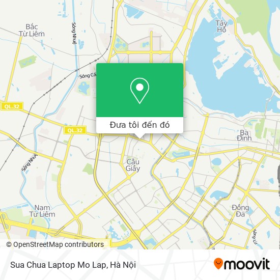 Bản đồ Sua Chua Laptop Mo Lap