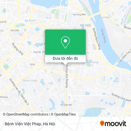 Bản đồ Bệnh Viện Việt Pháp