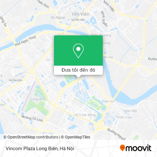 Bản đồ Vincom Plaza Long Biên