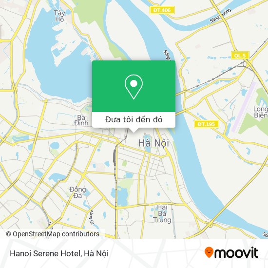 Bản đồ Hanoi Serene Hotel