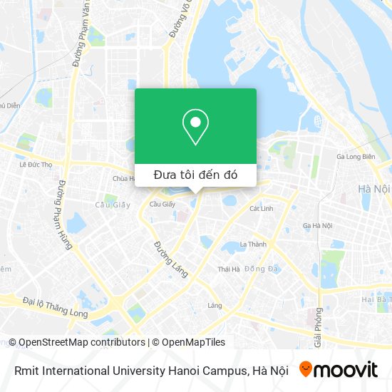 Bản đồ Rmit International University Hanoi Campus