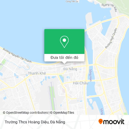 Bản đồ Trường Thcs Hoàng Diệu