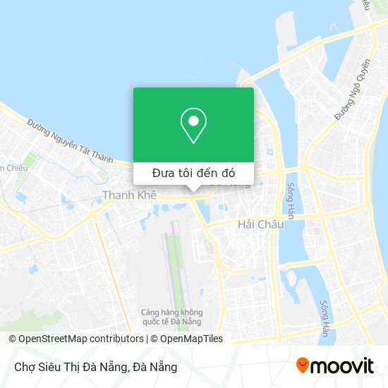 Bản đồ Chợ Siêu Thị Đà Nẵng
