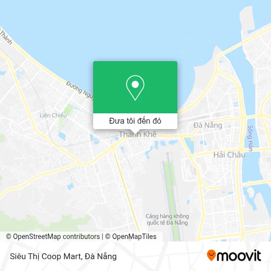 Bản đồ Siêu Thị Coop Mart