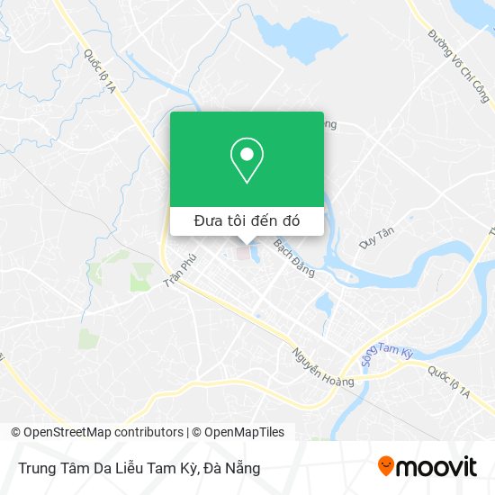 Bản đồ Trung Tâm Da Liễu Tam Kỳ