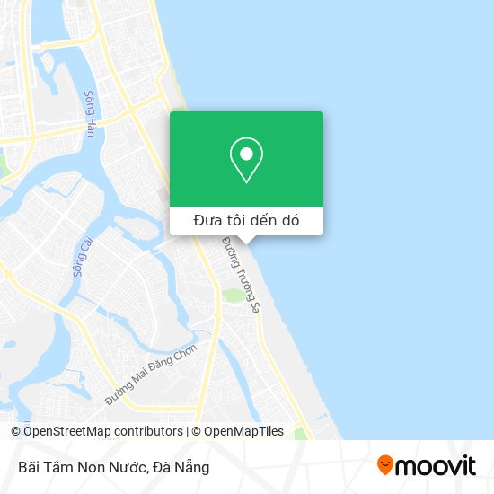 Bản đồ Bãi Tắm Non Nước