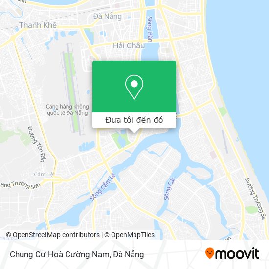 Bản đồ Chung Cư Hoà Cường Nam