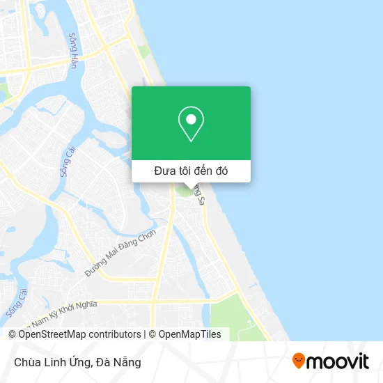 Bản đồ Chùa Linh Ứng