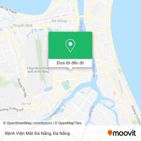 Bản đồ Bệnh Viện Mắt Đà Nẵng