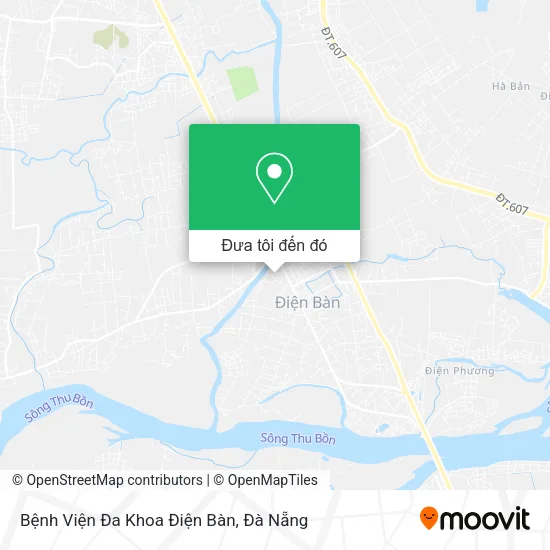Bản đồ Bệnh Viện Đa Khoa Điện Bàn