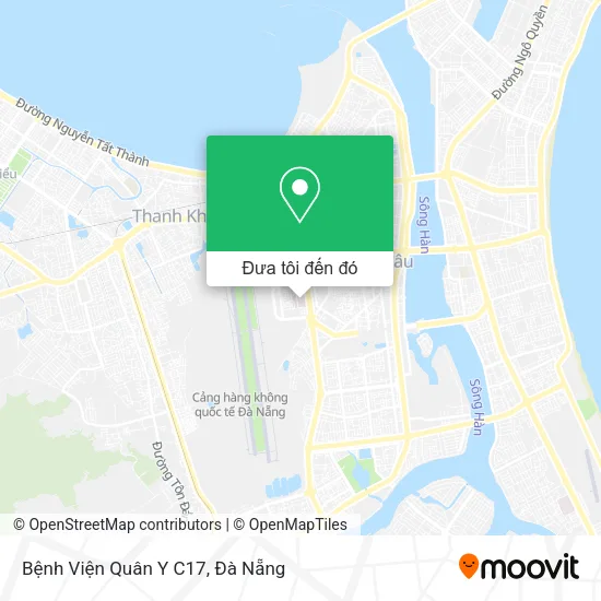 Bản đồ Bệnh Viện Quân Y C17