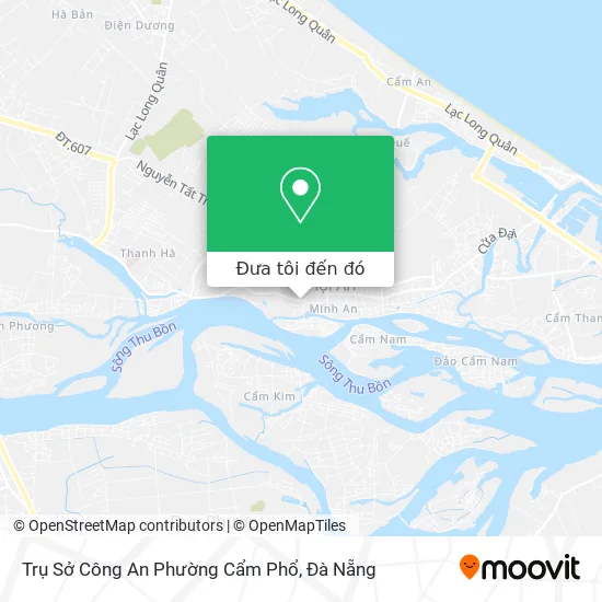 Bản đồ Trụ Sở Công An Phường Cẩm Phổ