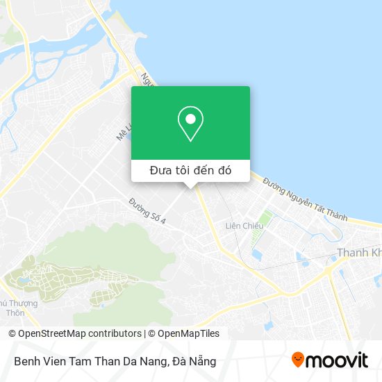 Bản đồ Benh Vien Tam Than Da Nang