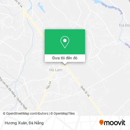 Bản đồ Hương Xuân