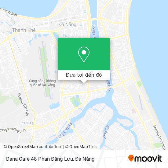 Bản đồ Dana Cafe 48 Phan Đăng Lưu