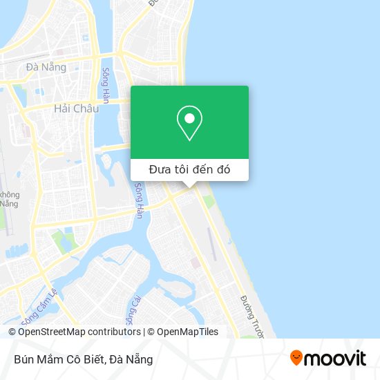 Bản đồ Bún Mắm Cô Biết