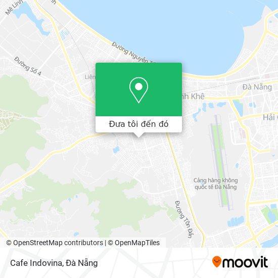 Bản đồ Cafe Indovina