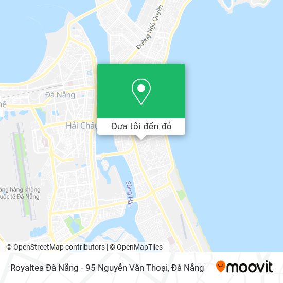 Bản đồ Royaltea Đà Nẵng - 95 Nguyễn Văn Thoại
