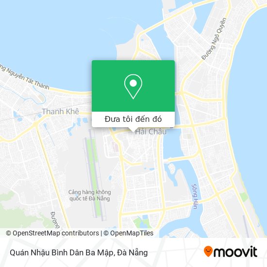 Bản đồ Quán Nhậu Bình Dân Ba Mập